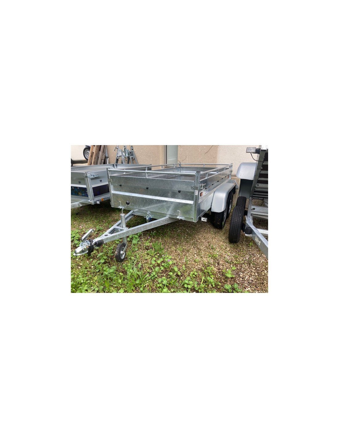 REMORQUE 500-750 KG 253X134 LIDER GALVA A CHAUD ROBUST 39394