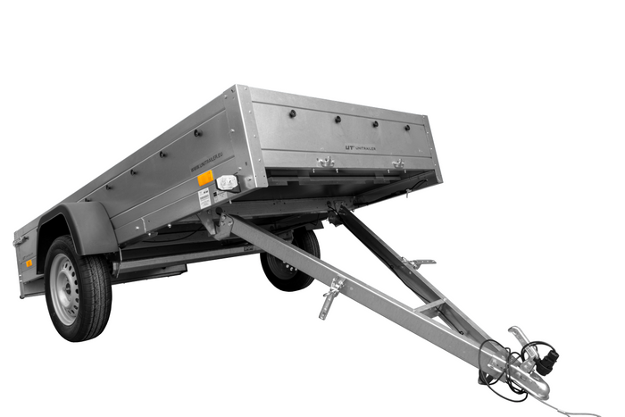 REMORQUE SIMPLE ESSIEU NITRAILER GARDEN TRAILER 264 KIPP