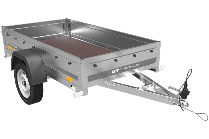 REMORQUE VOITURE GARDEN TRAILER 200 FD AVEC TIMON FIXE